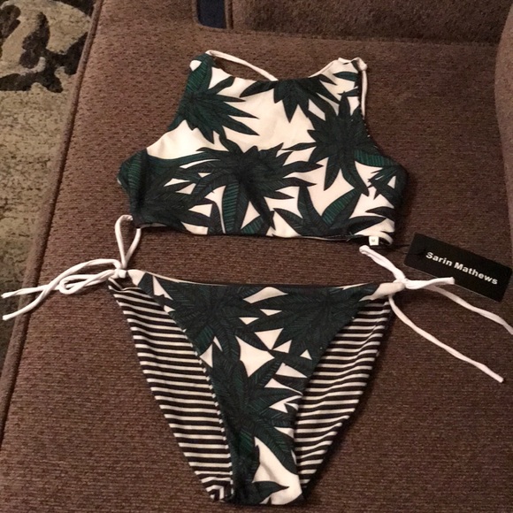 Zaful Other - NWT REVERSIBLE BIKINI💚